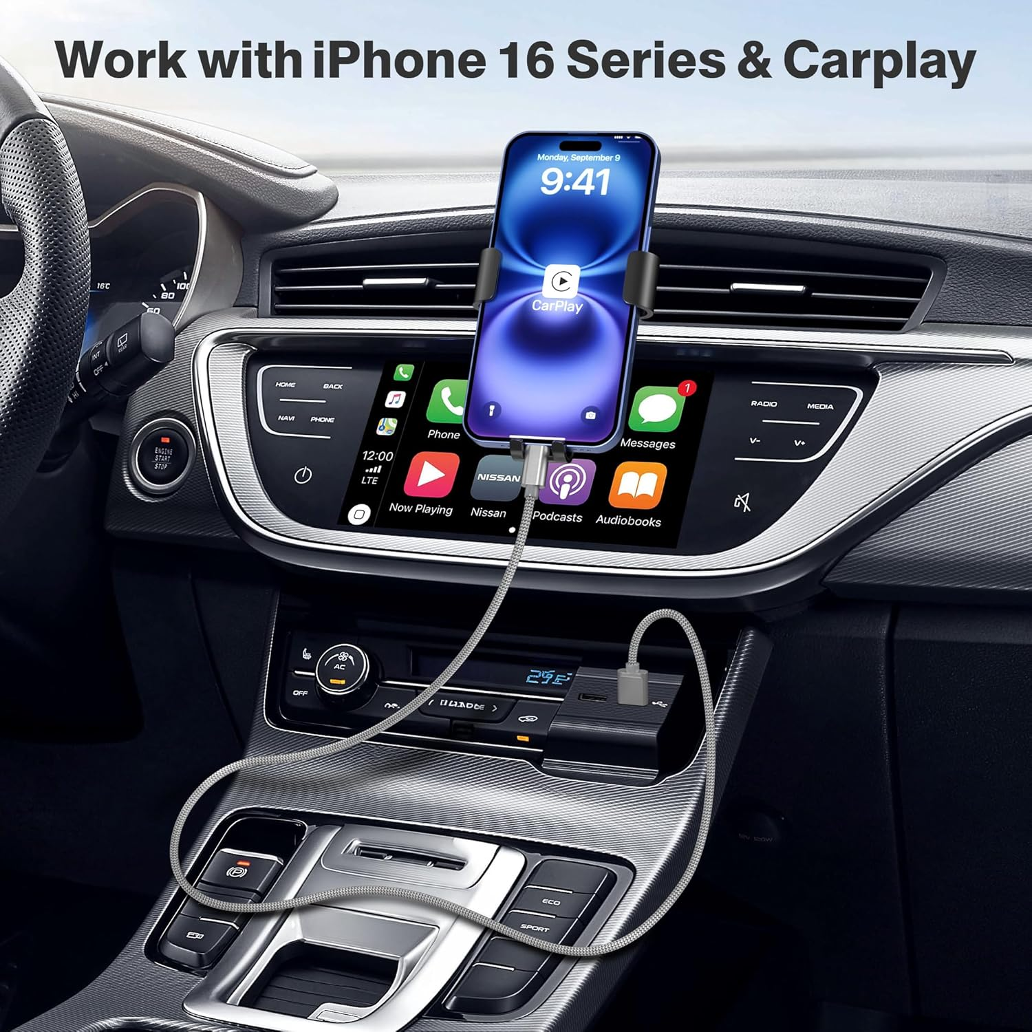 Elebase for Iphone 16 15 Pro Max Charger Cable 3Pack 0.5/1/2/M,USB to USB C Car Charging Cord for New Apple 16 15 Plus,Airpods 4 4Th Gen,Samsung Galaxy S25 S24 S23 Ultra Note 20,Tab A7,A54 A53 Type-C - Black image number 3