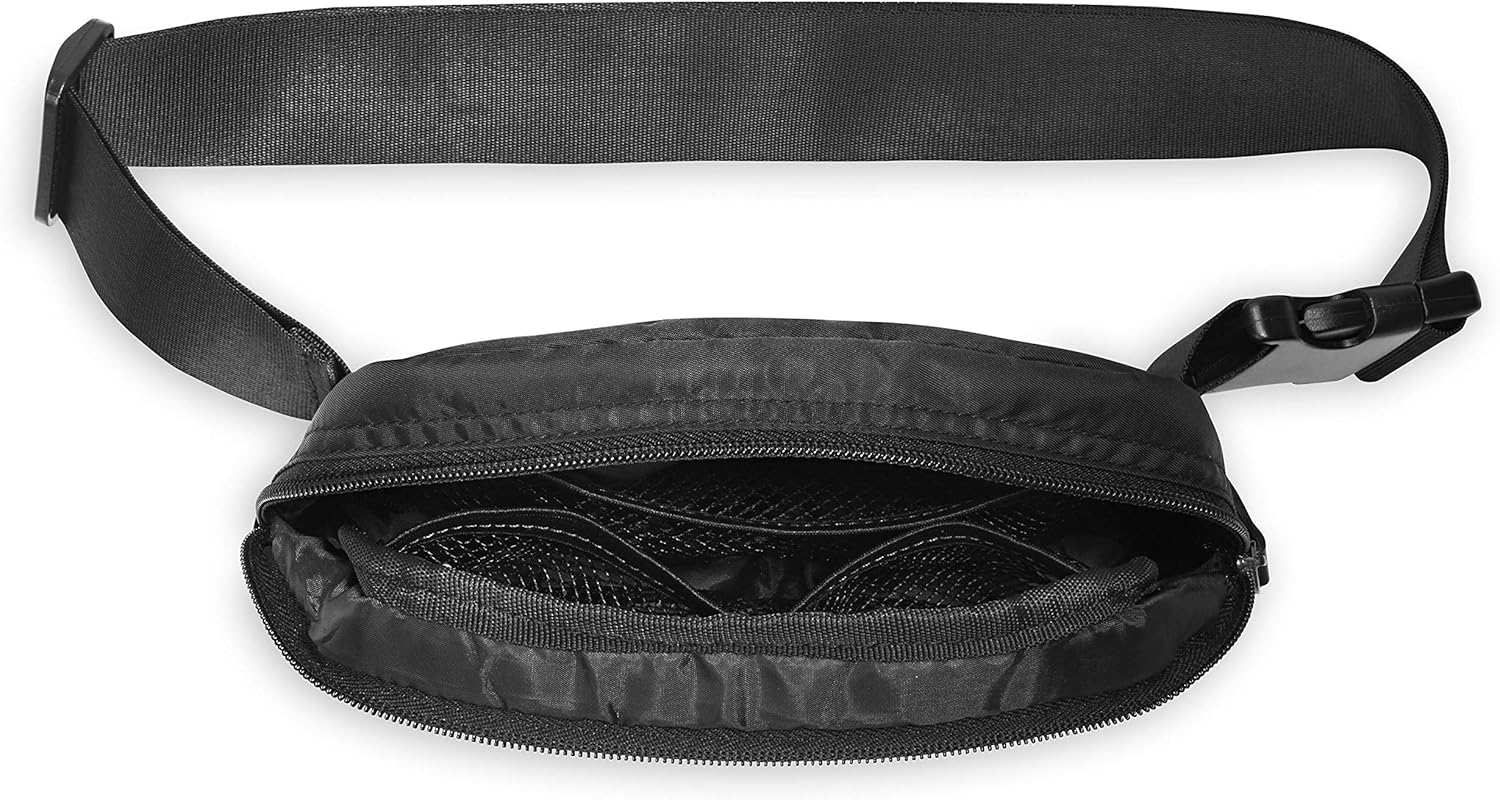 Gaiam Sidekick Waist Pack - Storage Belt Bag for Women and Men - Adjustable Belt with Lightweight Pouch for the Gym & Studio image number 3
