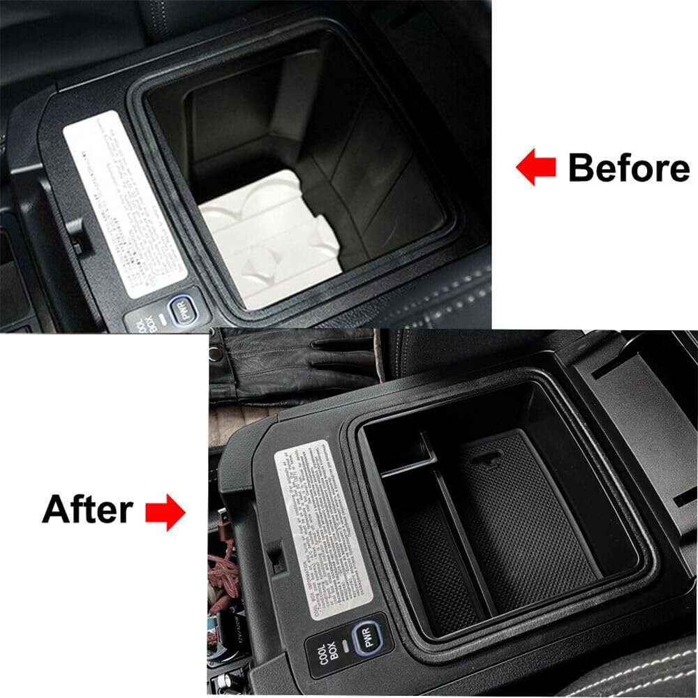 Armrest Storage Box Pallet Tray for Toyota Land Cruiser Prado J120 2004-2021 image number 1