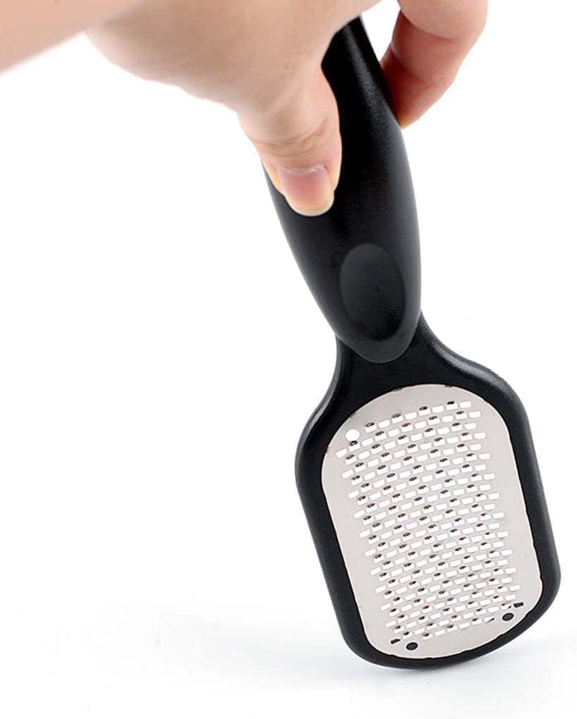 Foot Callus Remover Pedicure Scrubber Stainless Heel File Hard Skin Steel Foot Grater Heel File Hard Skin Rasp Durable and Clever image number 2