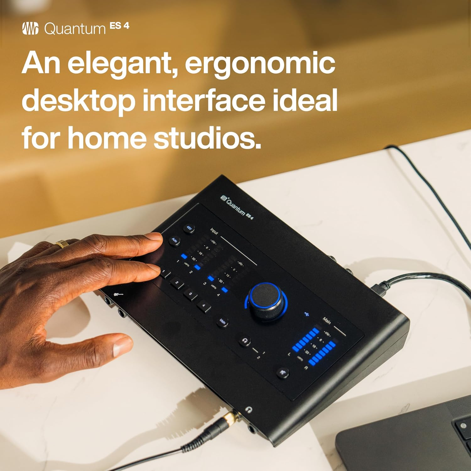 Presonus Quantum ES 4 4 X 4, 24-Bit / 192 Khz USB-C Audio Interface with 6-Month Studio One+ Membership Included image number 4