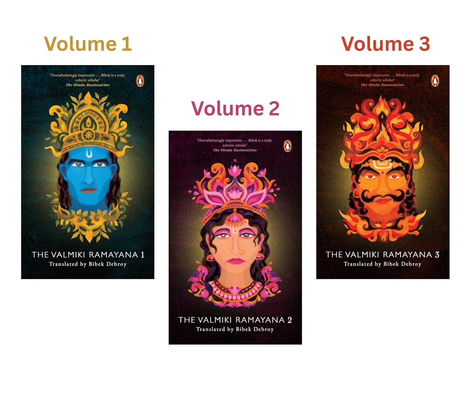 The Valmiki Ramayana (3 Vol,Box Set) image number 1
