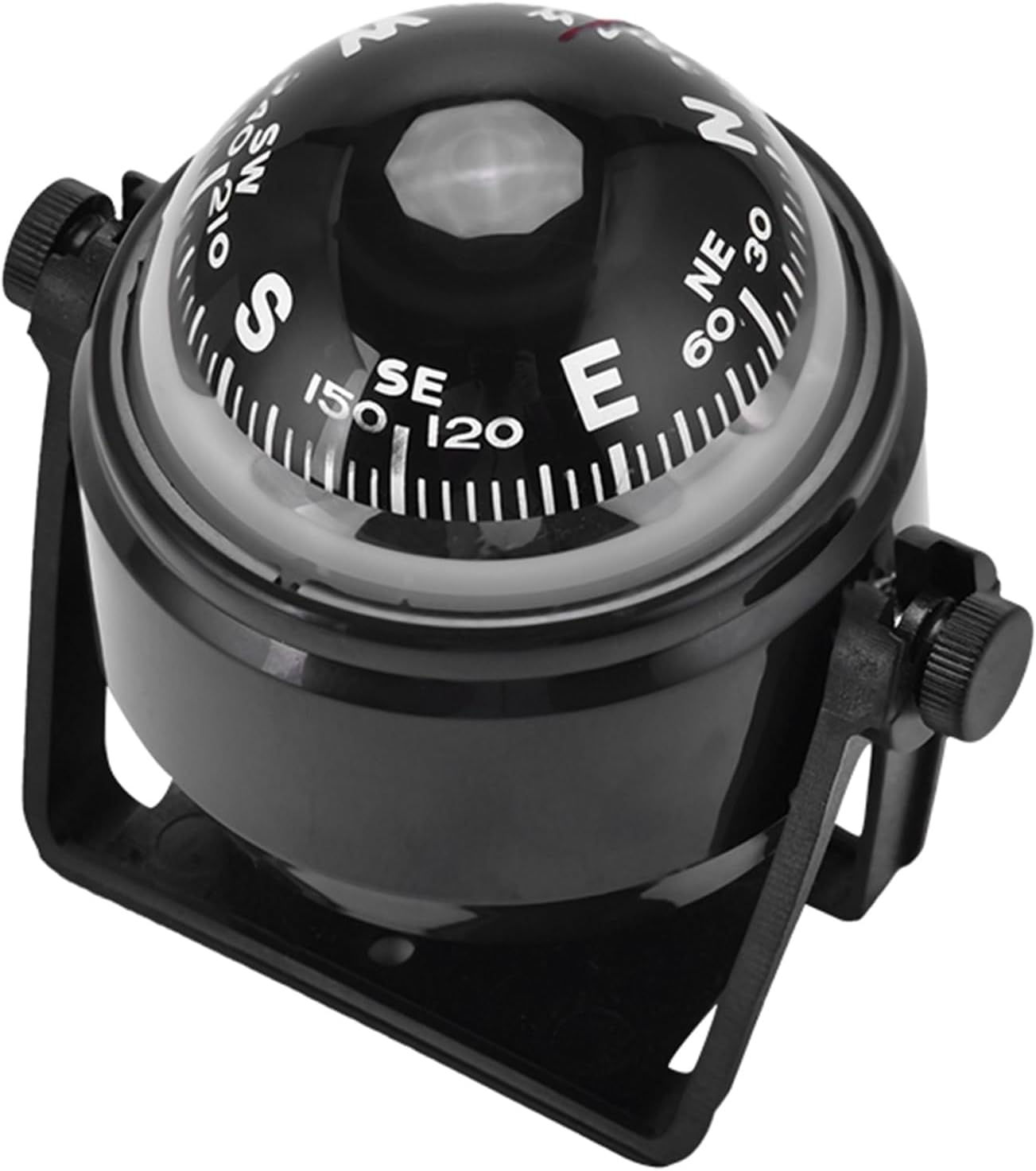 CHICIRIS Adjustable Vehicle Compass, Simple Directional Reading Car Dashboard Compass for Boats Several Vehicles, Waterproof Electronic Night Vision Compass with Adjustable Bracket image number 5