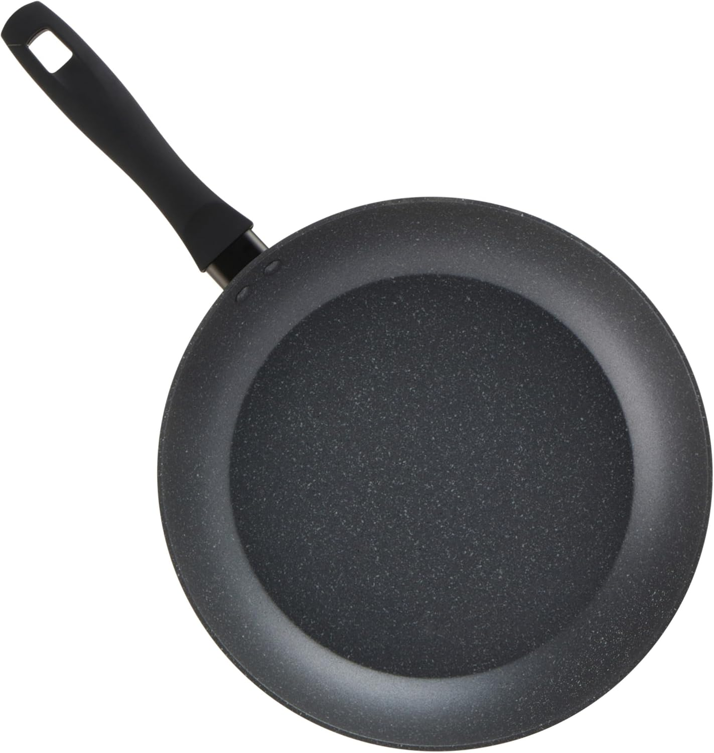 Russell Hobbs RH028001EU7 Metallic Marble 28 Cm Frying Pan - Non-Stick, Suitable for All Hob Types Including Induction, Cook Using Little to No Oil, Forged Aluminium Cookware, Soft-Grip Handle