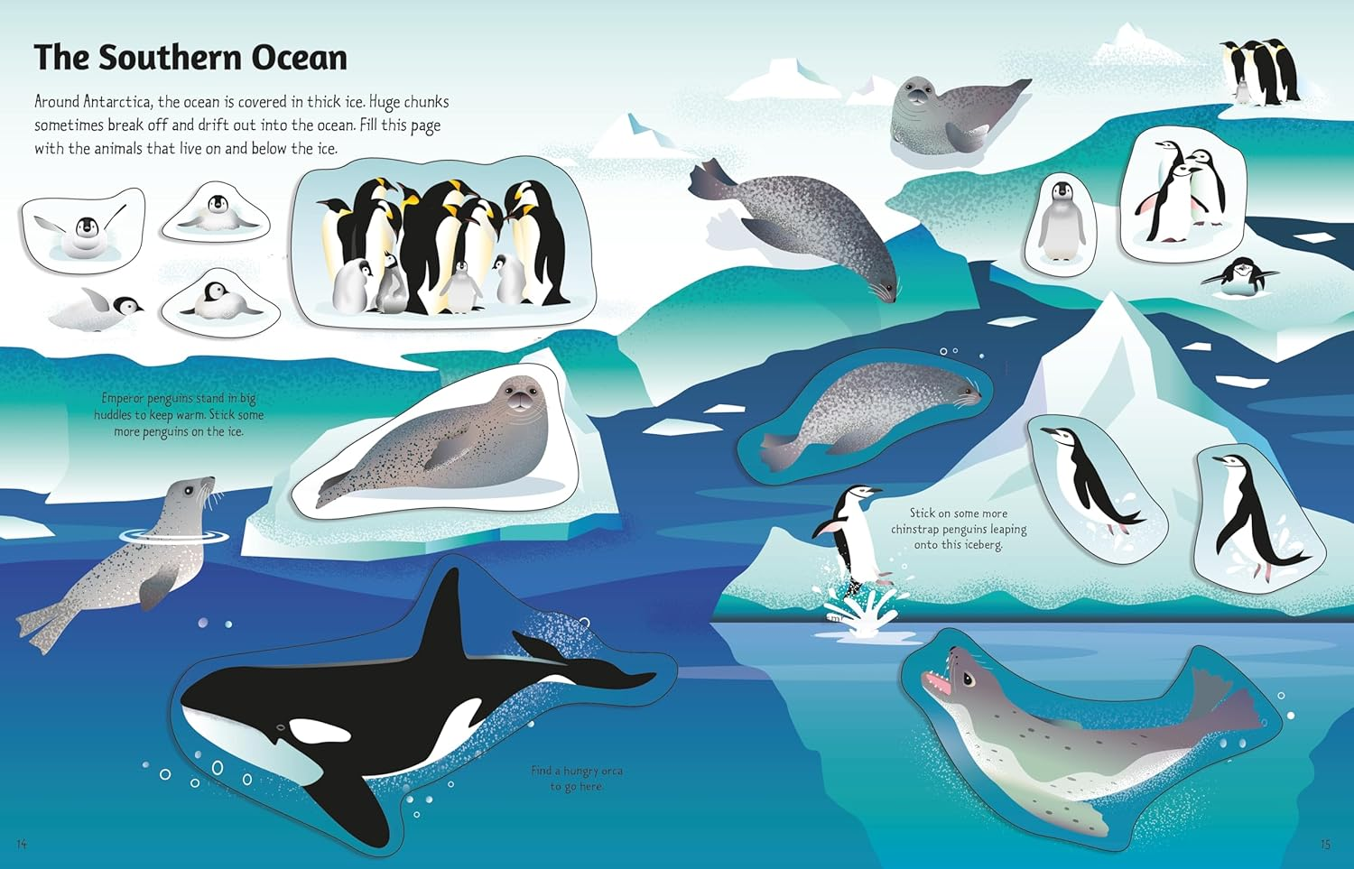 First Sticker Book Oceans image number 1