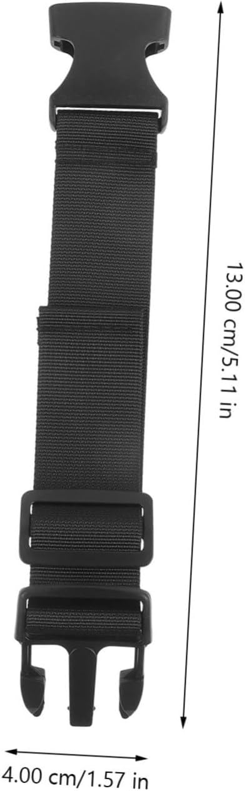 TOVINANNA 4Pcs Adjustable Luggage Connection Straps for Suitcase Travel Luggage Connector Straps to Add Backpack Bag Material image number 1