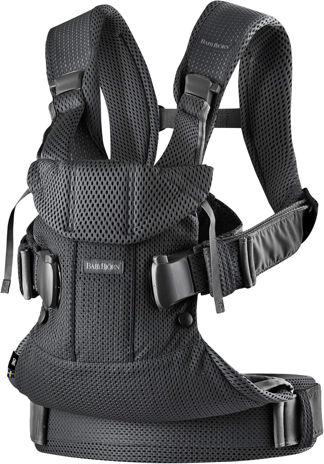 BABYBJ&Ouml;RN New Baby Carrier One Air 2019 Edition, Mesh, Greige