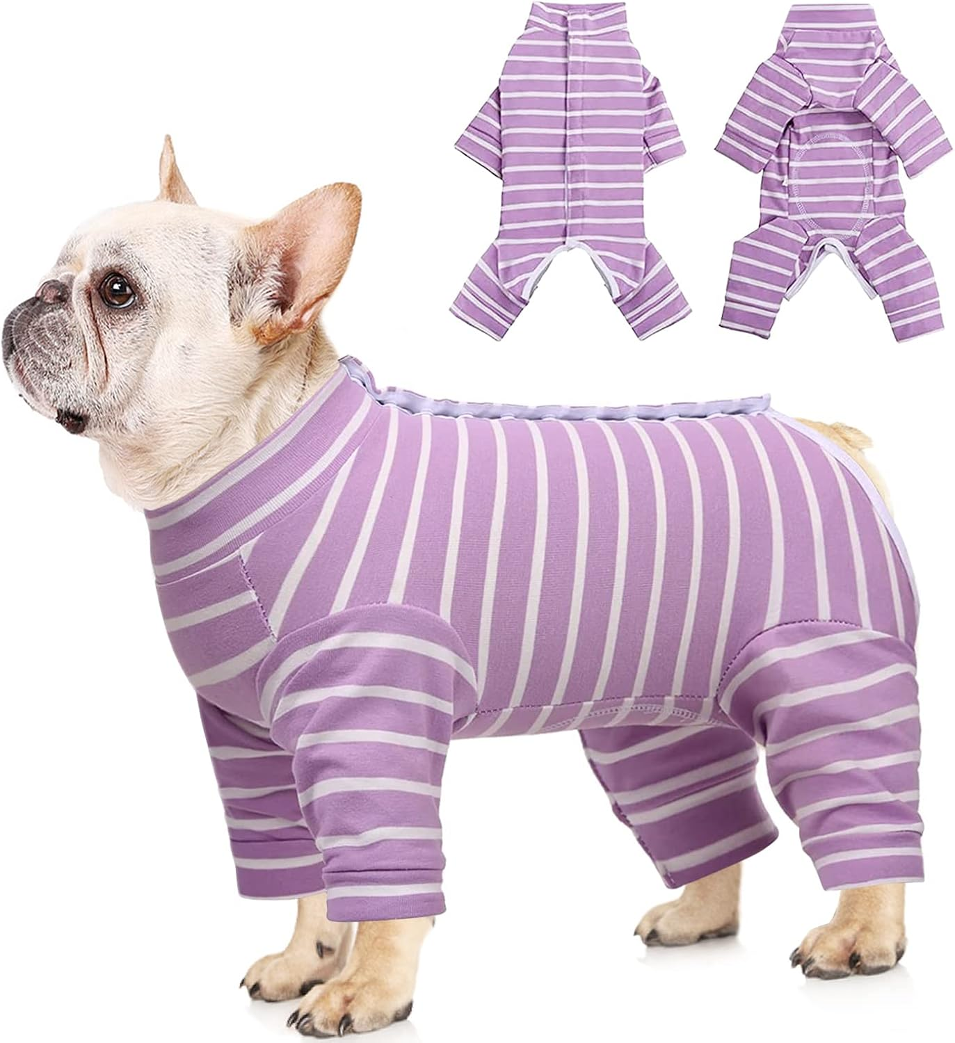 Dolahovy Dog Recovery Suit, Pet Surgery Suit, Puppy Recovery Suit, Dog Surgical One-Piece for Female, Male, Small, Medium, Dogs, Cats (XL, Yellow)