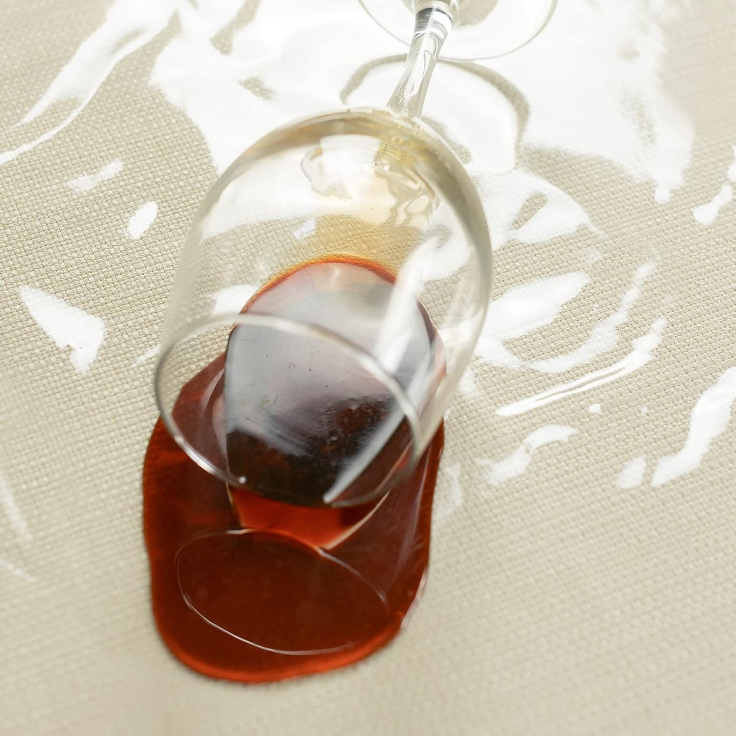 Benson Mills Heavy Duty Clear Plastic Tablecloth Protector, 100% Waterproof Table Cloth, Oil Spill Proof, Table Cover for Dining Tables, Parties and Holidays (54" X 70" Rectangular) image number 1