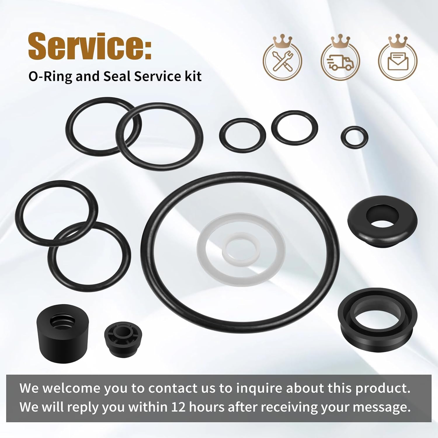 O-Ring and Seal Service Kit Compatible with Trail-A-Mate Red Jack