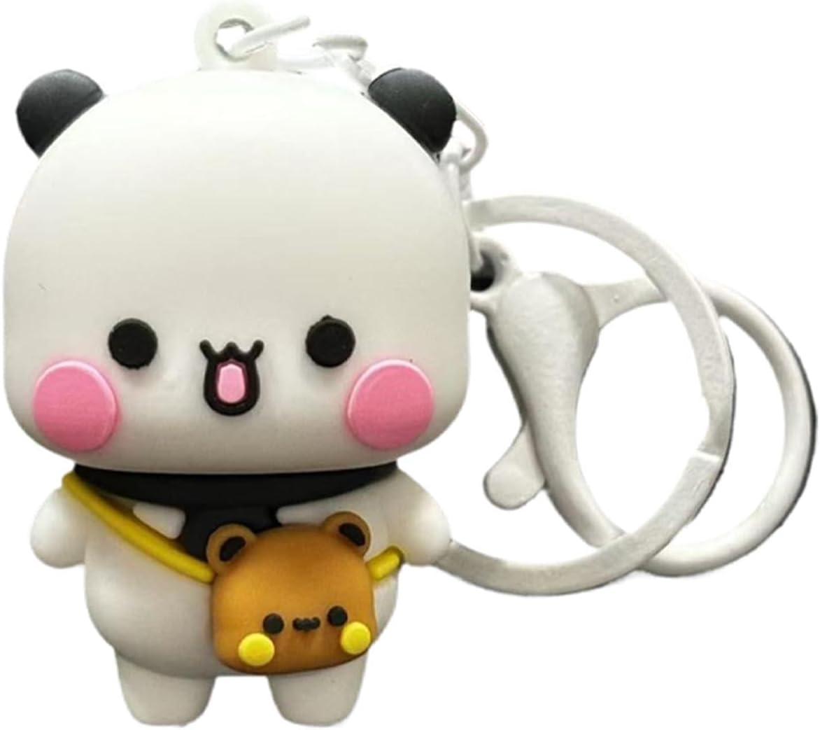 Nybhyjka Cute Bear Keychain, Bear Keychain | Cartoon Key Charm Backpack Pendant | Bag Decoration Pendant Bear Key Chain Key Accessories for Bag, Handbag, Bag