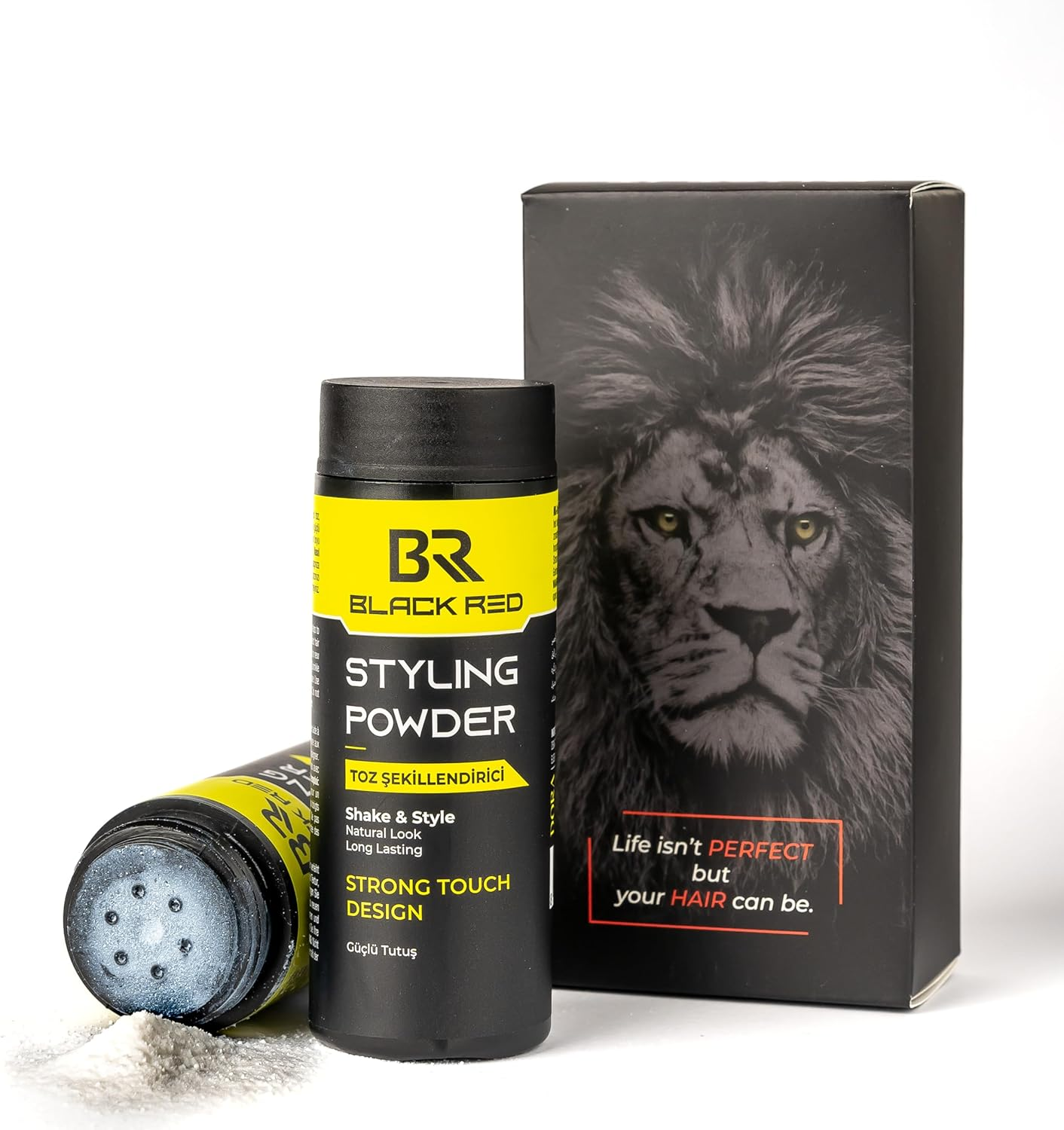 Black Red&reg; Texturising Hair Styling Powder, 20 Gr: Get Invisible Texture and Volume for a Natural, Strong Touch with Our Special Formula image number 1