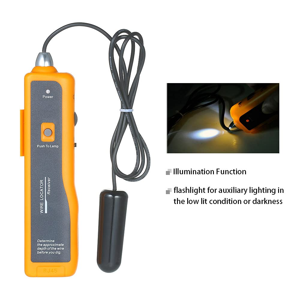 Underground Wire Locator NF-816 Underground Cable Detection Instrument Concealed Wg Line Finder GTRH image number 1