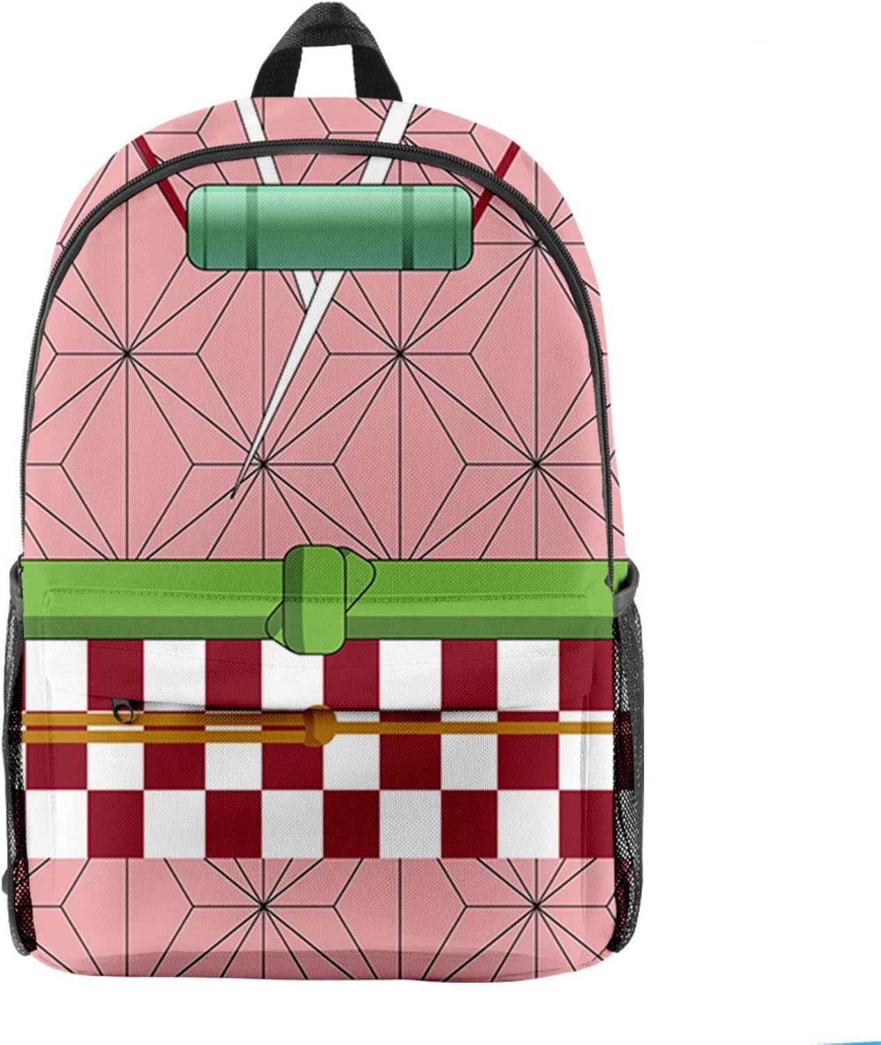 Anime Backpack Kawaii Cute Aesthetic Japanese Cartoon Figure Cosplay School Supplies Harajuku Academia Manga Ita Bag - Butterfly Light Green image number 2