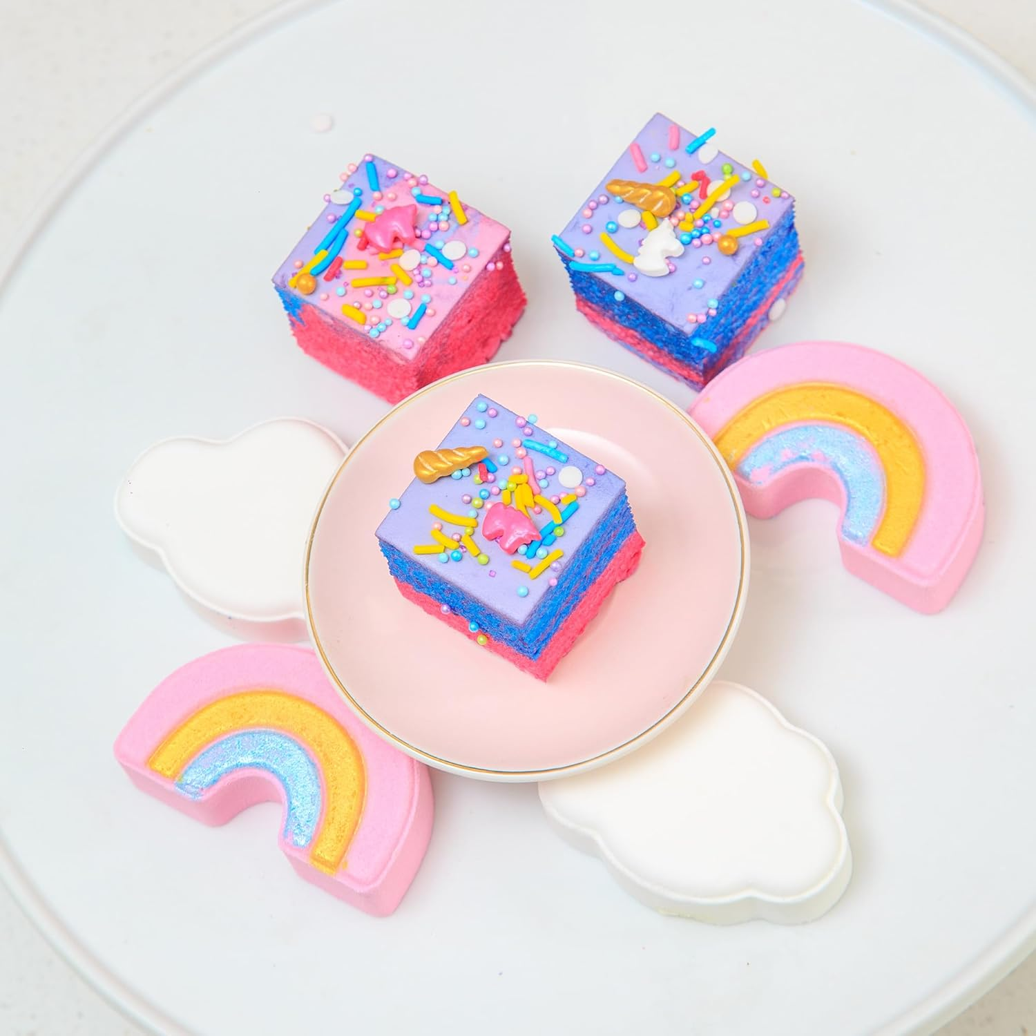 Cloud Theory Rainbow Unicorn Gourmet Marshmallow - 6 Pcs Tray image number 1