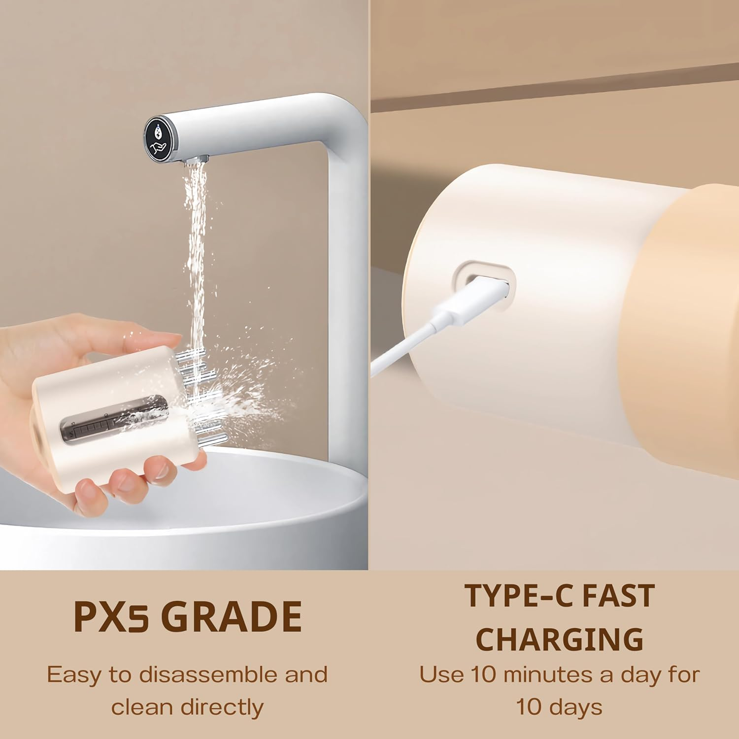 Sphonxai Hair Liquid Applicator, Electric Scalp Comb with Red Light,15Ml High Capacity,Hair Growth Serum&Oil Applicator,Not Suitable for High-Concentration or Relatively Viscous Oils & Liquids (White)