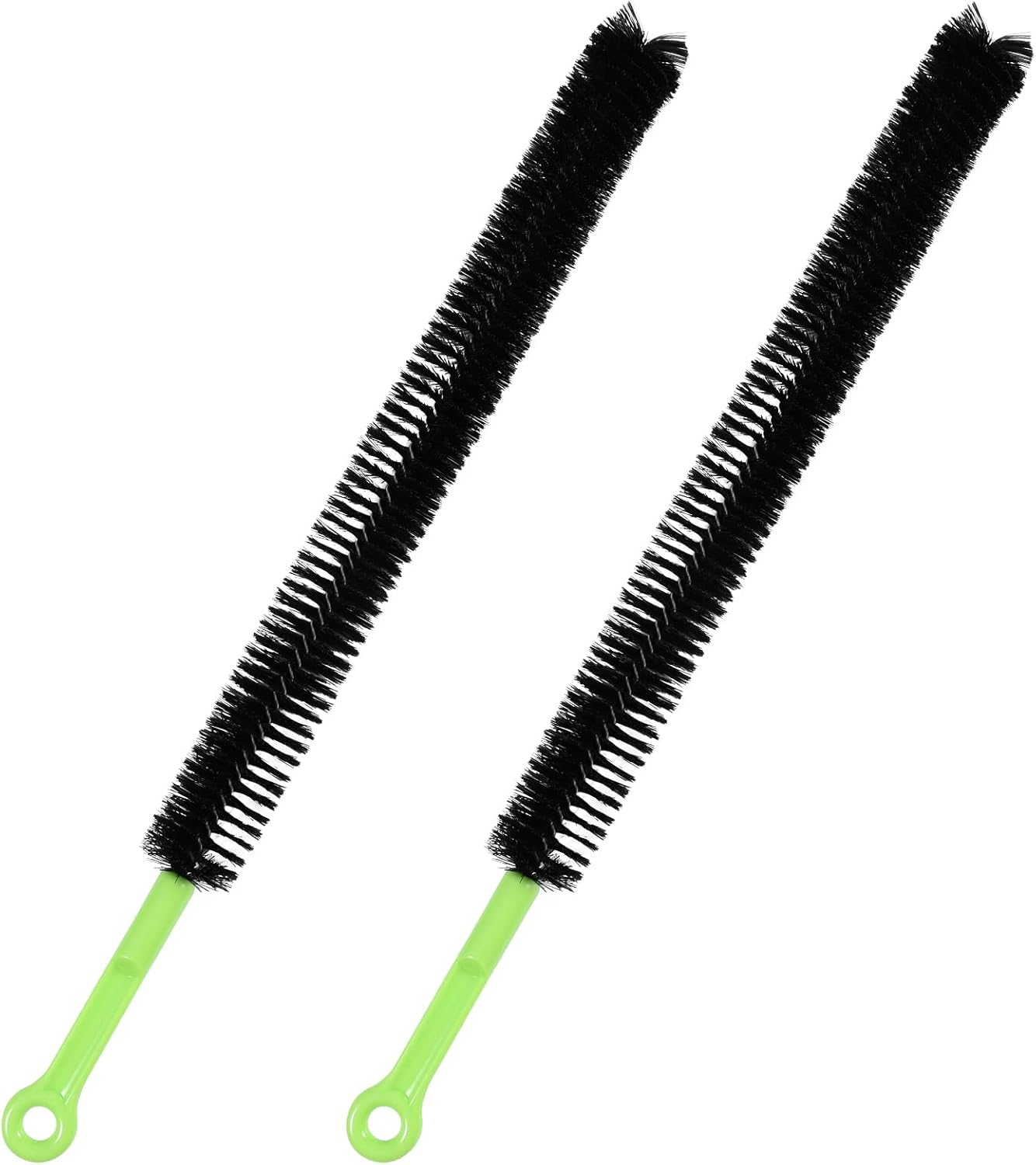 Gosknor 2Pcs Drain Brush, Nylon Stainless Steel Long Pipe Cleaners, 17In Sink Cleaning Brush, Flexible Long Cleaning Brush for Toilet Floor Drain, Kitchen Sink Drain image number 4