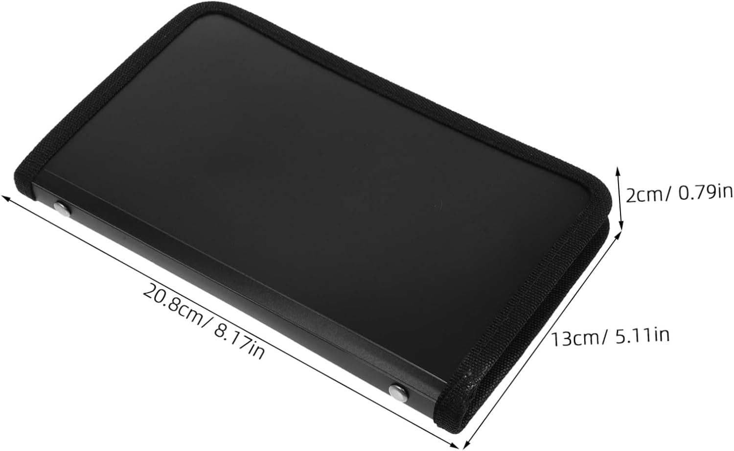 TOYZFRIENDY Mini Accordion File Organizer Portable Zipper Closure Document Storage with Multiple Layers Important Papers Organizer for Systematic Organization and Convenient Portability image number 1