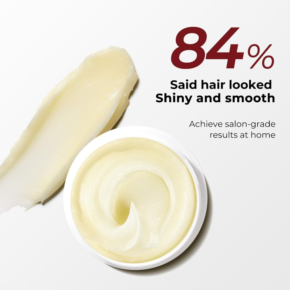 Hair Mask Karseell Deep Conditioner Coconut Oil Collagen Repair Dry Damaged or Colour Treated Hair after Shampoo for All Hair Types Sulphate Free 16.9 Fl Oz/ 500 Ml image number 2