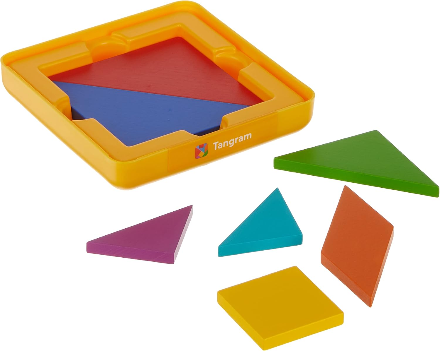 Osmo - Genius Tangram - Ages 6-10-Use Shapes/Colors to Solve for Visual Puzzles(500+) -For Ipad or Fire Tablet-Eductional Learning Games-Stem Toy Gifts-Boy &Girl(Osmo Base Required - Amazon Exclusive) image number 1