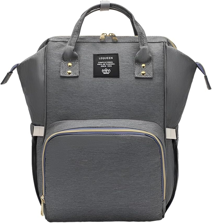 AIMALL Premium Luxury Multifunctional Baby Diaper Nappy Backpack Maternity Mummy Changing Bag with Insulated Pockets for Mums On-The-Go