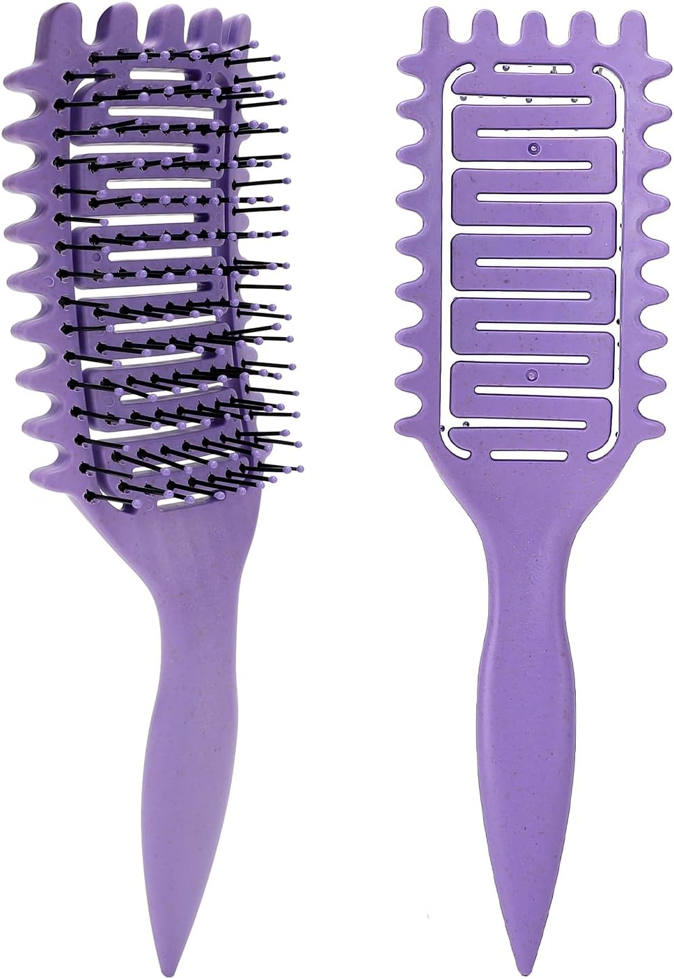 Curl Defining Brush, Curly Hair Brush Boar Bristle Haircurly Hair Brush, Vented Hair Brush, Shaping and Defining Curls for Women image number 3