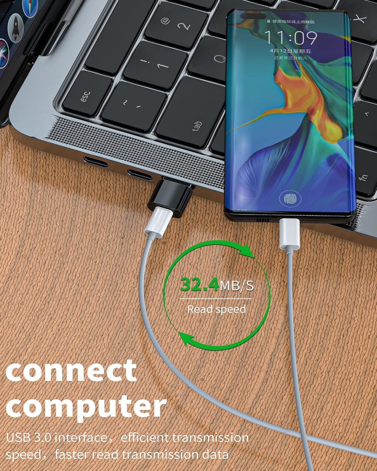 USB C to USB a Adapter (2Pack) Type-C OTG Accessories for Iphone 15 Macbook Pro for Ipad Air4 Compatible for Samsung Power Car Charger Connector Thunderbolt 3 Charging Block Converter Cable Mouse Port image number 1