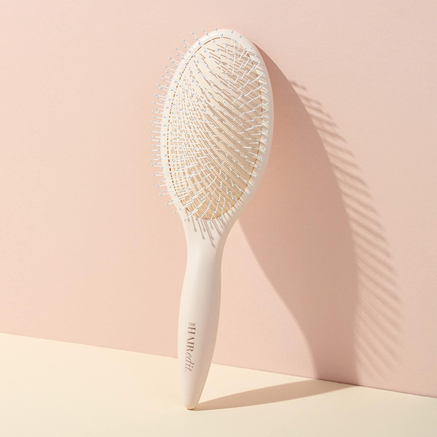 The Hair Edit Cream Smooth & Polish Detangling Hair Brush - Gold image number 4