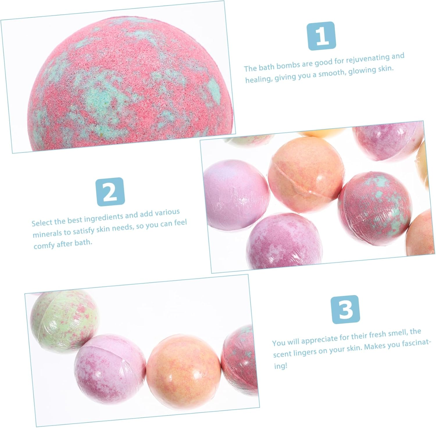 HAKIDZEL 12Pcs Colorful Spa Bath Animal Toys for Skin Moisturizing and Relaxation Women and Boys and Girls