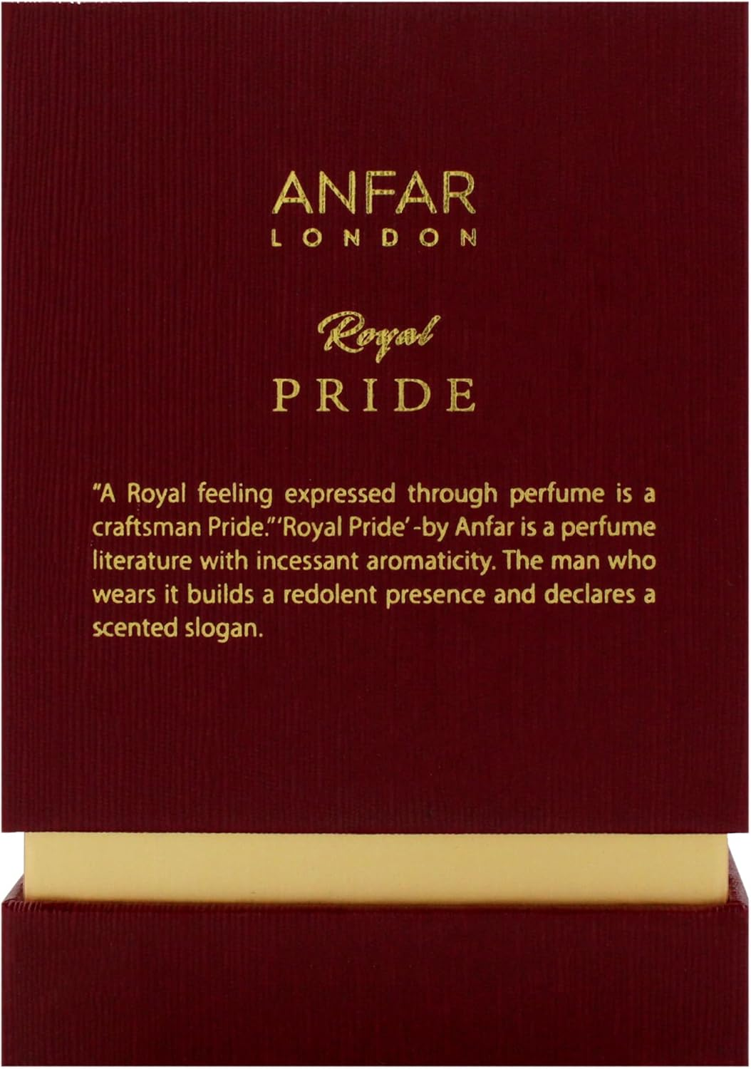 Anfar London - Royal Pride by Anfar for Unisex - 3.4 Oz Extrait De Parfum Spray image number 5