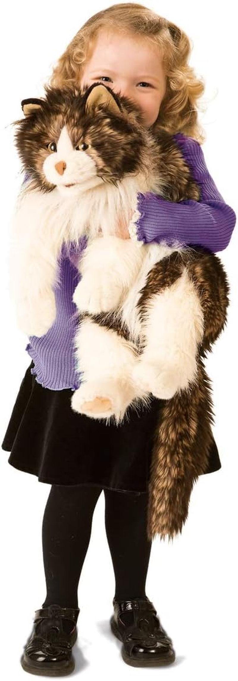 Folkmanis Ragdoll Cat Hand Puppet image number 3