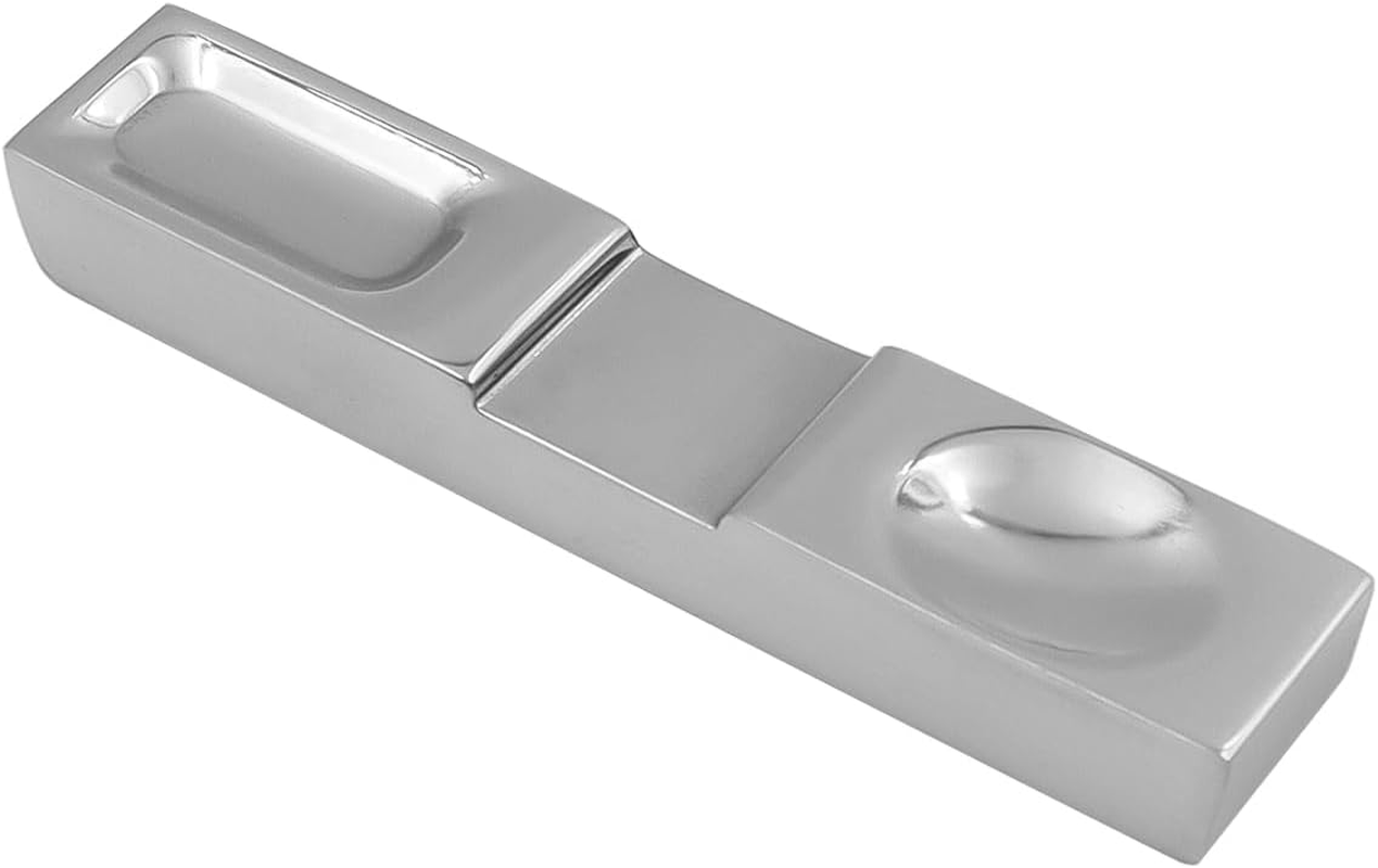 2 Pcs NUZAMAS Chopstick Rest Stainless Steel Chopsticks Holder Reusable Tableware Holder for Home Hotel Metal Cutlery Shelf image number 3