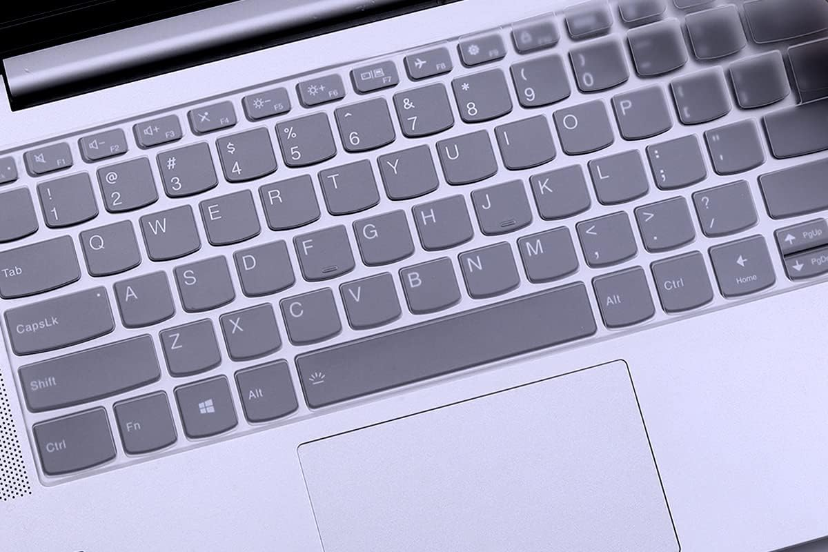 Silicone Keyboard Cover Skin for Lenovo Ideapad 3 14" 14ITL6 14ALC6 14ADA6 14Aba7/Lenvo Ideapad 5 14" 14ALC05 14IIL05 14ABA7, Ideapad 5I Pro 14, Ideapad 5 Pro 14" 14ITL6 14IAP7 Keyboard Protector image number 2