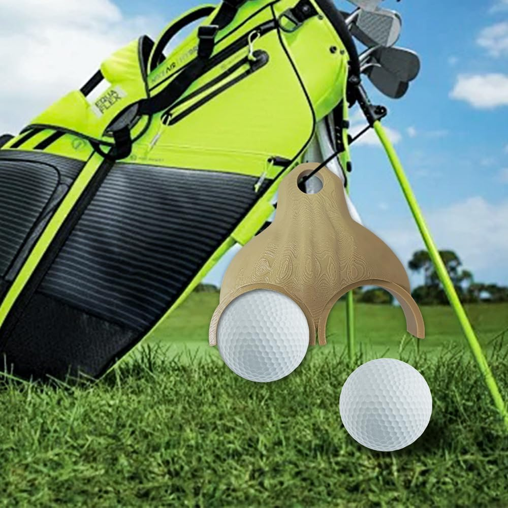 1 Pcs Funny Golf Ball Holder, Golf Ball Storage Holder Novelty Golf Ball Holder Accessories, Portable Golf Ball Carrier Holder Golfers and Golf Lovers, for Golfer Golf Sports Tool Accessories Unisex image number 4