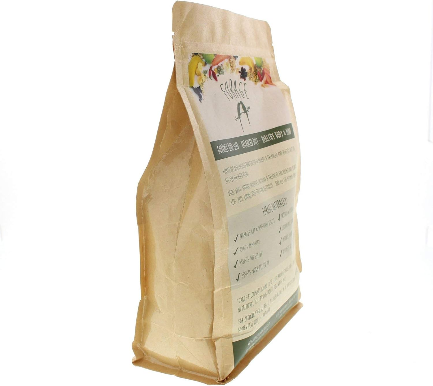 Forage Budgie 1Kg Bird Food Mix Millet Seed Fresh Australian Made