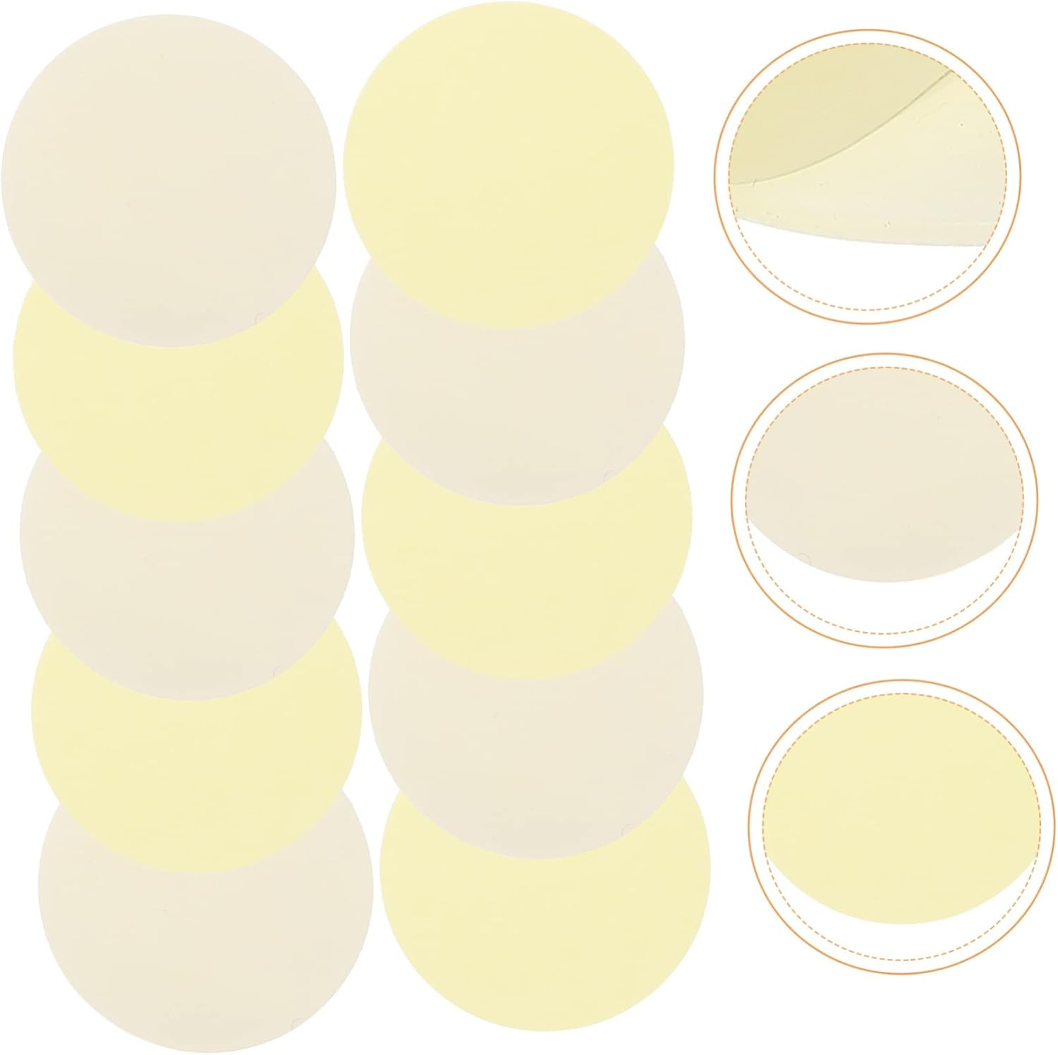 24Pcs Self Adhesive Double Sided round Stickers for Home Office Car Use Mounting Pads for Easy Fixing and Reliable Support No Residue Strong Stickness image number 6