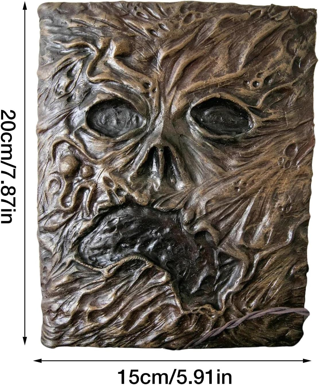 Necronomicon Book Evil Dead Necronomicon Book,Necronomicon Book of Dead, Death Spell Book for Home Desk Decorations image number 3