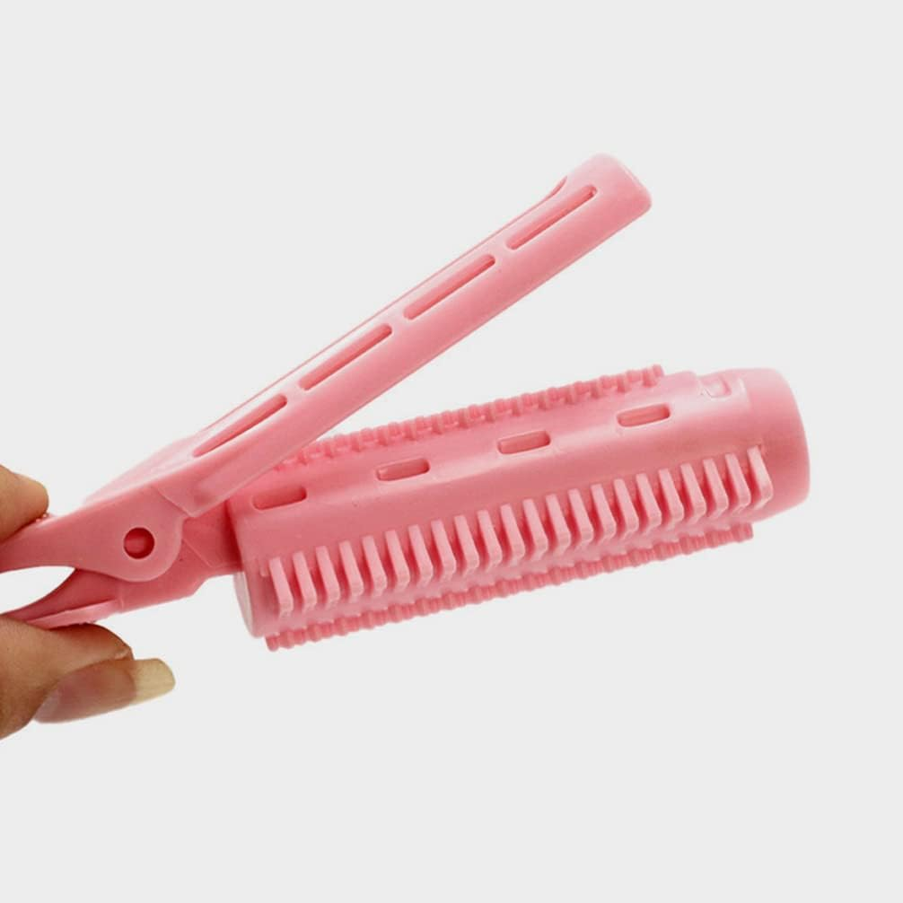Lurrose Curly Hair Styling Tools Instant Hair Volumizing Clip Volumizing Hair Root Clip Roller DIY Hair Curlers Natural Fluffy Hair Clip for Women, 10Pcs Hair Styling Tools image number 1