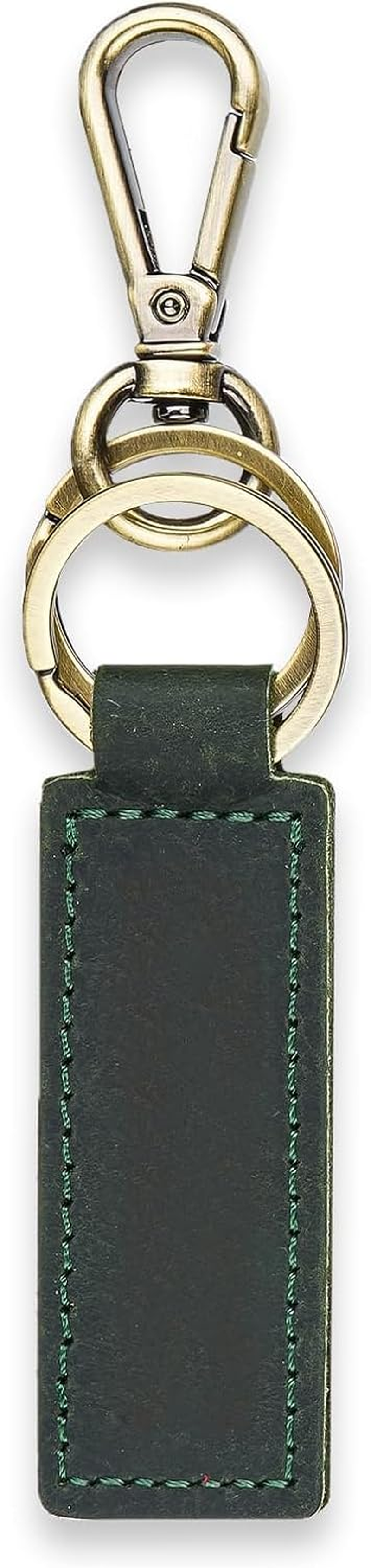 Keychain Men Leather, Key Chains for Car Keys, Classic Style Keychain Car Accessories image number 6