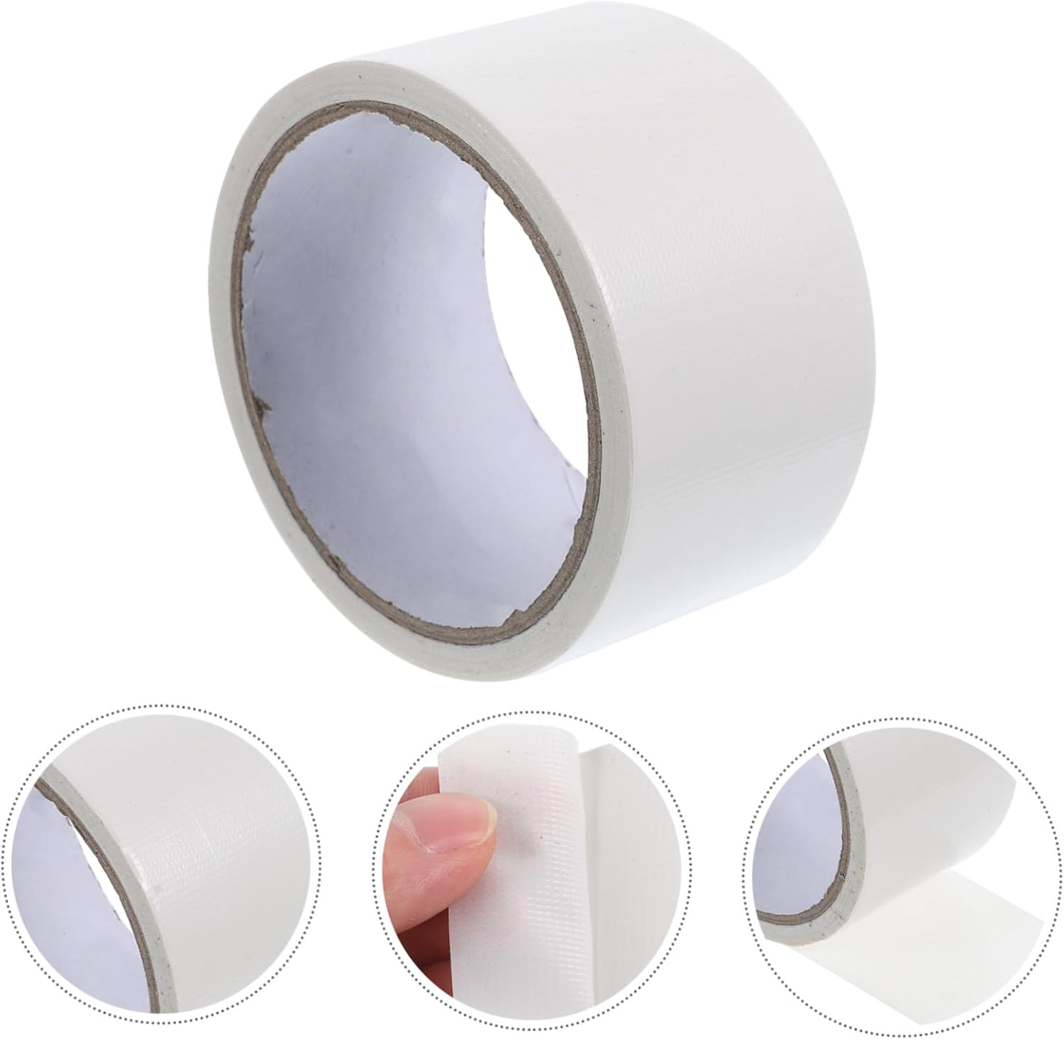 STOBOK Weather Sealing Tape 5 Rolls 5Cm X 10M Fabric Window Seal Door Gaps Tape Thermal Insulation for Household Use image number 4