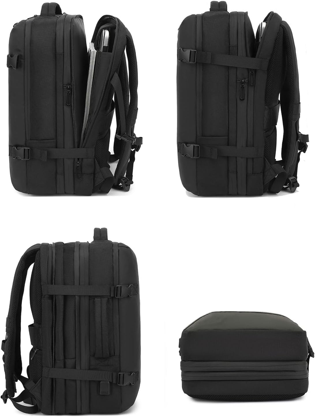 Zerodis Waterproof Vacuum Compression Pocket with USB Load Port for Travel and Businesses 22L 39L 55L image number 1