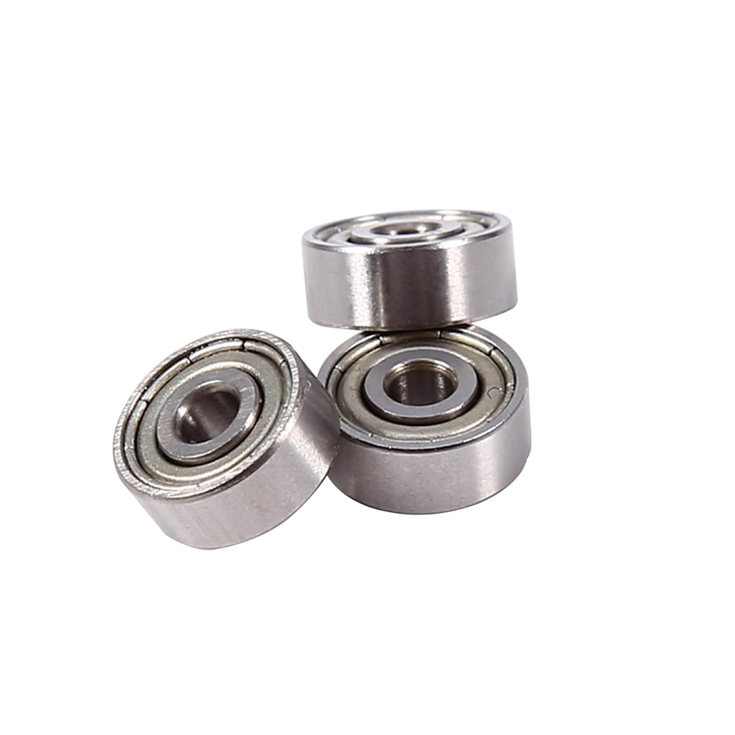 Carbon Steel Shielded Metric Sealed Bearings 623ZZ High Speed Long Life 10Pcs for Skateboards Inline Skates image number 3
