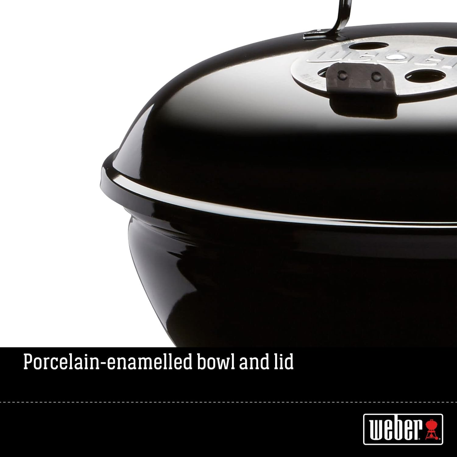 Weber Smokey Joe 37Cm Charcoal BBQ - Portable BBQ Camping Barbecue Black image number 5