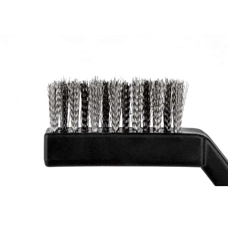 6 PCS Small Wire Durable Brush Set Steel Cleaning Brushes Brass Metal Tools, Ideal for Tight Spaces & Tough Stains, Essential Tools for Any Household image number 3