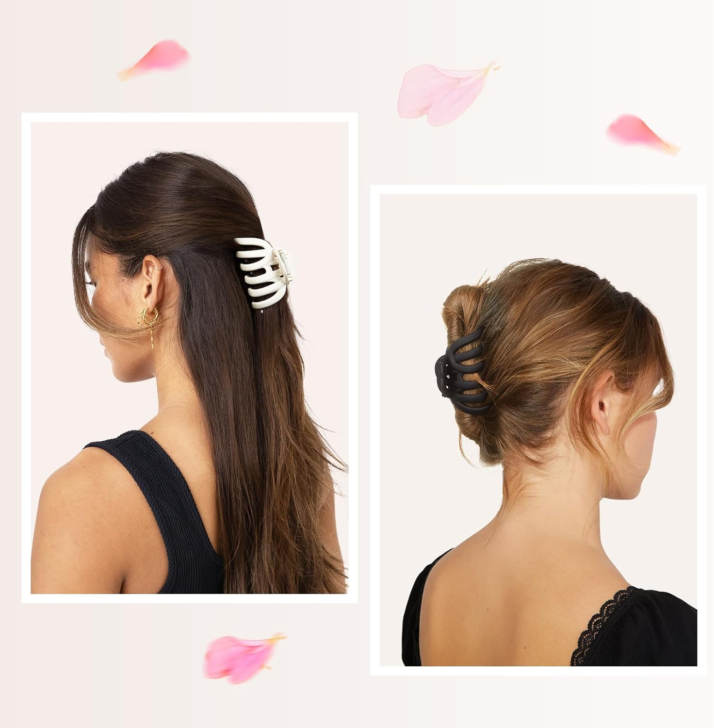 6 Pcs Octopus Hair Claw Clips for Women Girls Thick Thin Hair, Strong Hold Large Hair Accessories Clips image number 5