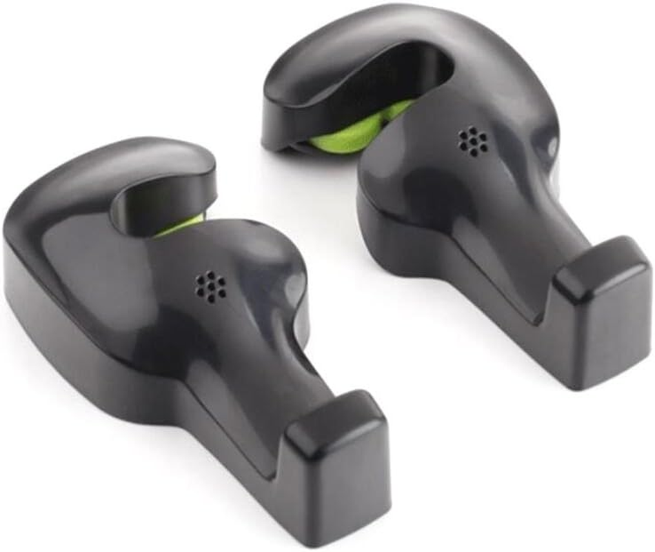 Universal Car Vehicle Back Seat Headrest Hanger Holder Hook for Bag Purse Cloth Grocery (Black -Set of 2). image number 1