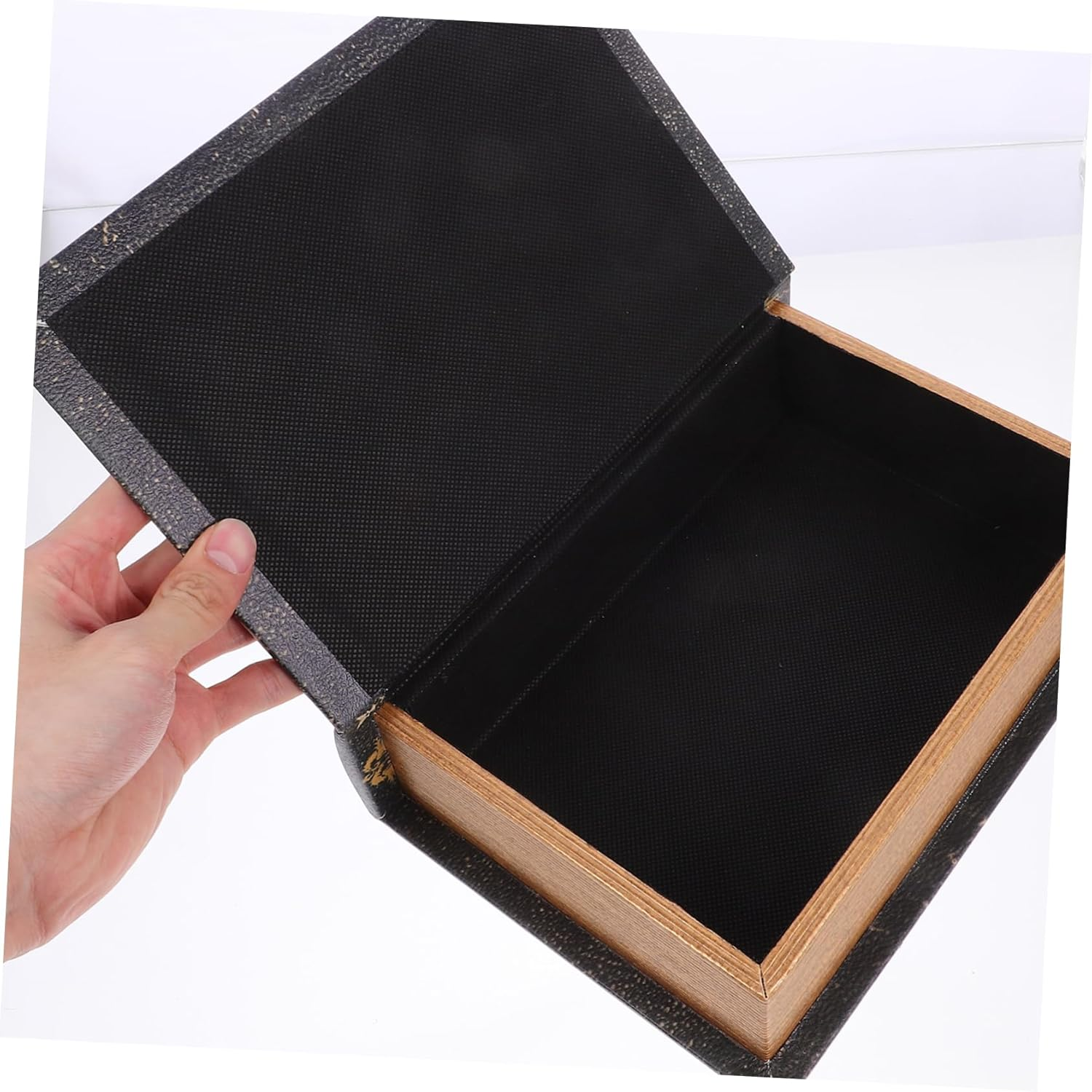 Vintage Imitation Book Decorations for Home Office Finish Bookshelf Storage Box for Book Lovers and Interior Styling image number 5