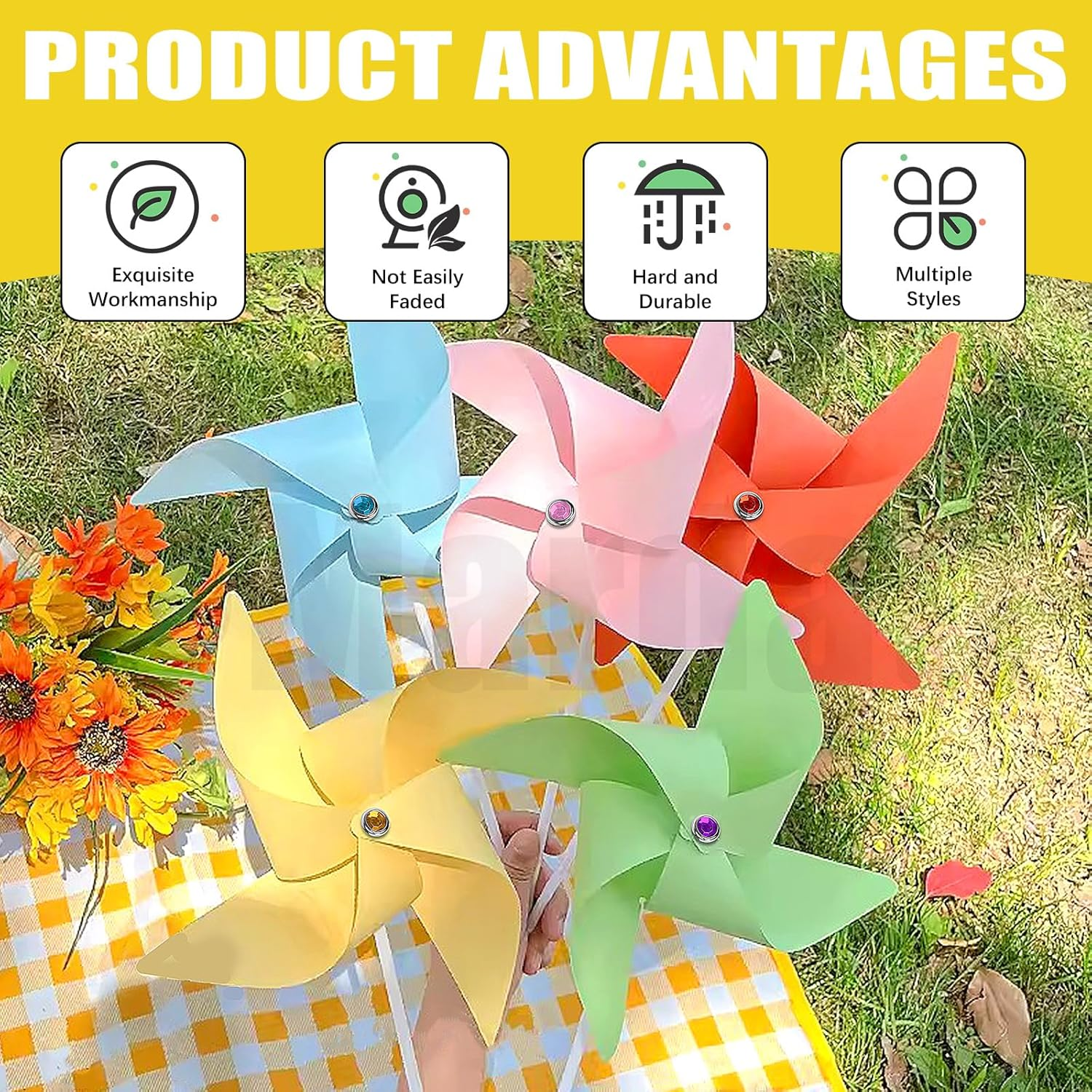 Mardatt 240 Sets 9 Styles Multicolor Mini Brads, Brads Paper Fasteners Split Pins Pastel Brads Metal Brads with Washers, Hole Punch Pliers for Scrapbooking DIY Crafts image number 5