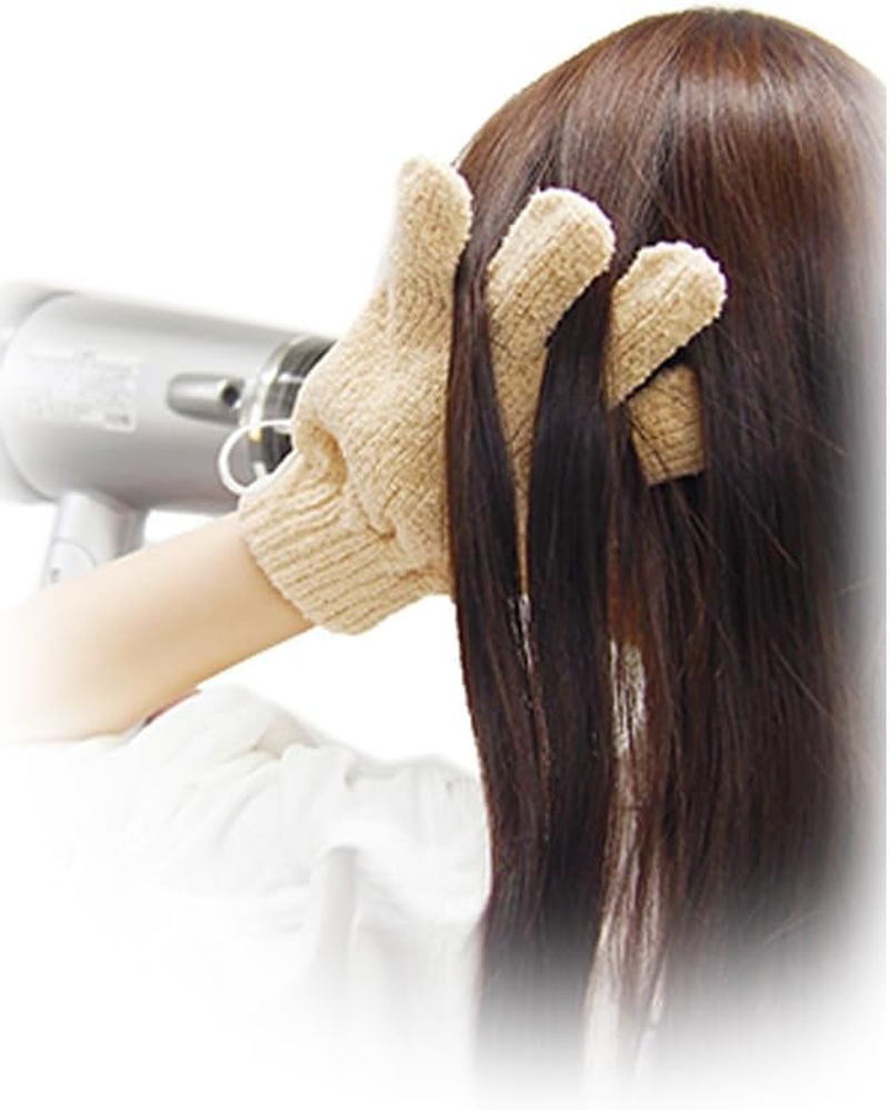 Fuji Pax Sales Two-Finger Towel Dry Gloves (Dryer Time Shortening Gloves) image number 3