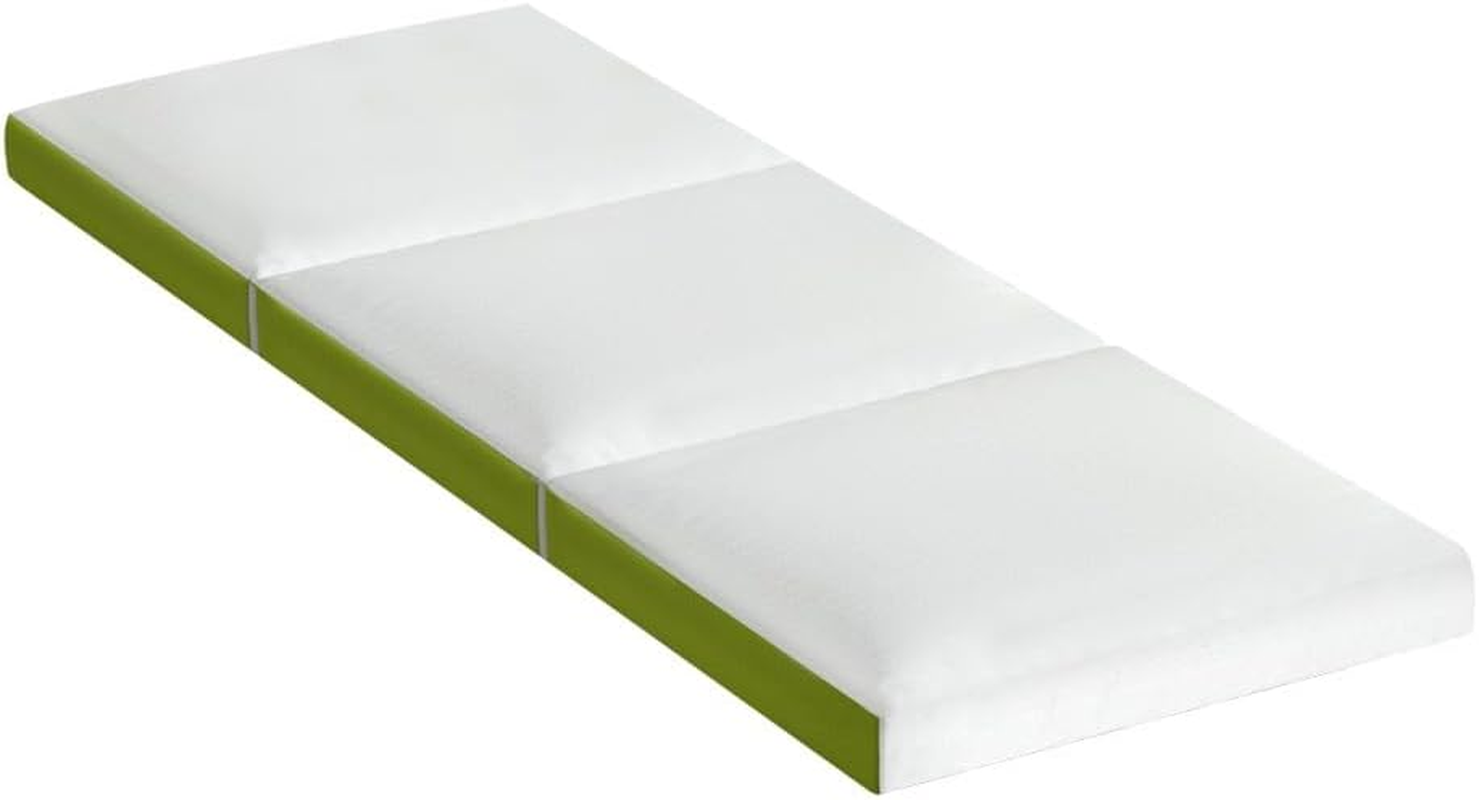 Giselle Bedding Foldable Mattress 190 X 79 X 10Cm Folding Cushion Covers Camping Floor Mat Portable Travel Sleeping, Sofa Bed Pad Home Office, Mesh Fabric Single image number 5